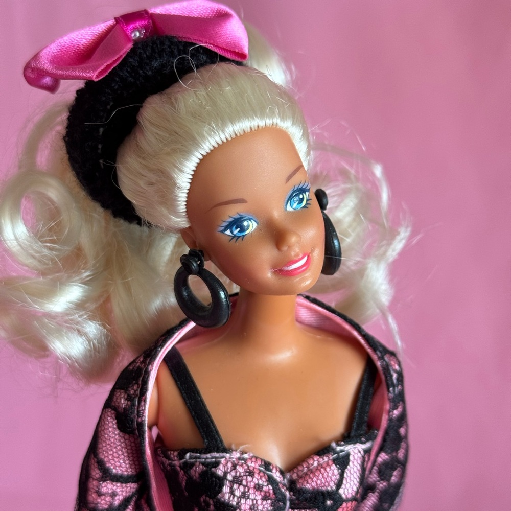 Pink and Black Fashion Barbie Doll